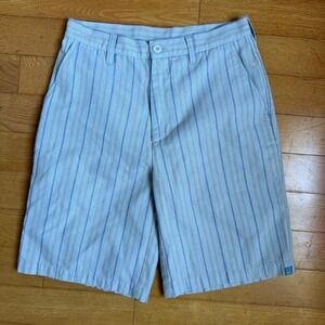 Kentin Blue Striped Casual Shorts Men's Size 30 Vintage Style Y2K‎